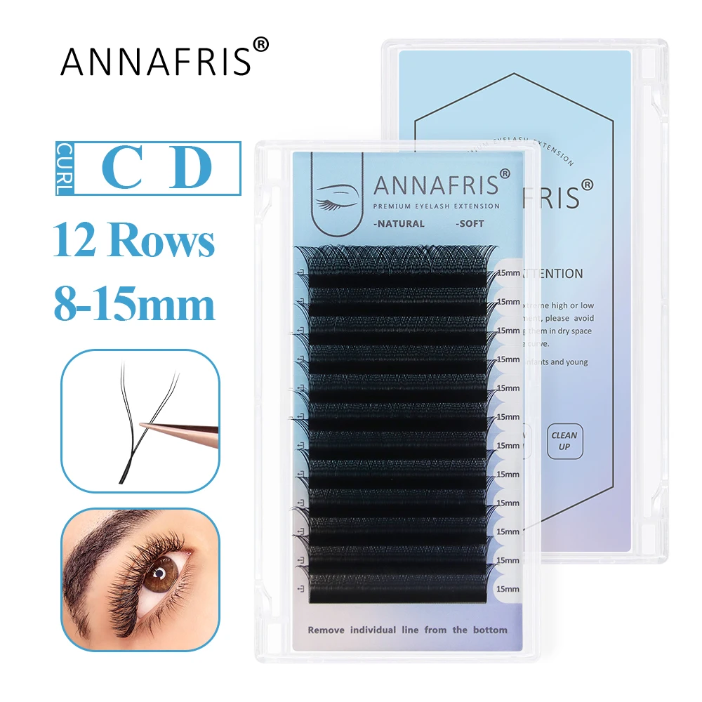 Eyelash Extension Yelix - ANNAFRIS YY شكل رمش تمديد نصائح