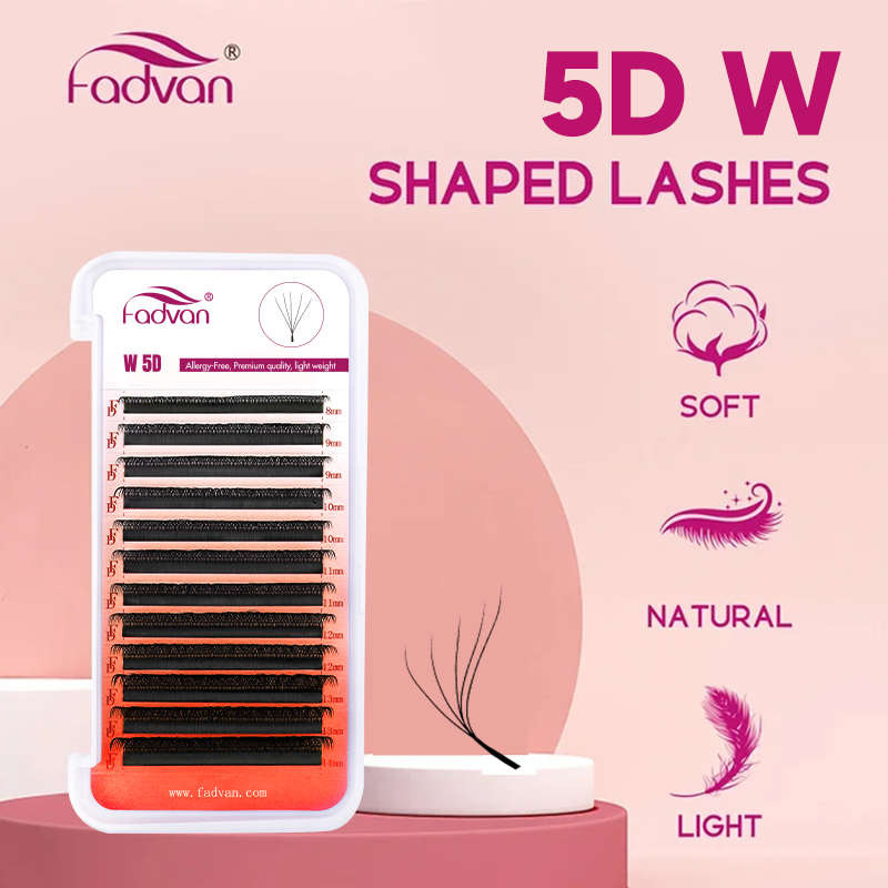 Lash Fan Volume - FADVAN ضوء 5D W على شكل
