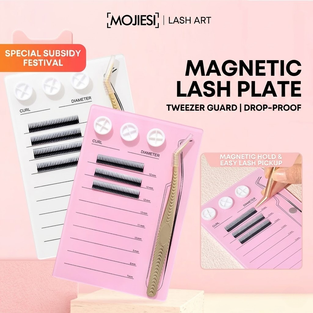 Lash Fan Volume - حامل مغناطيسي لرموش العين الاصطناعية وعلبة