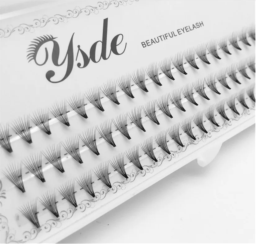 Eyelash Extension For Big Eyes - 60 حزمة/مجموعة رموش صناعية طبيعية سوداء