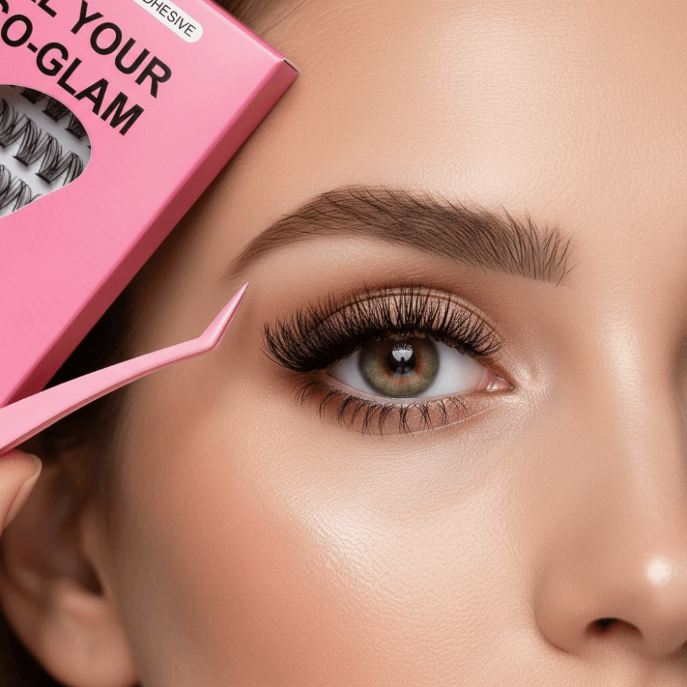 Eyelash Extension Natural - طقم تمديد الرموش بمظهر طبيعي للتركيب
