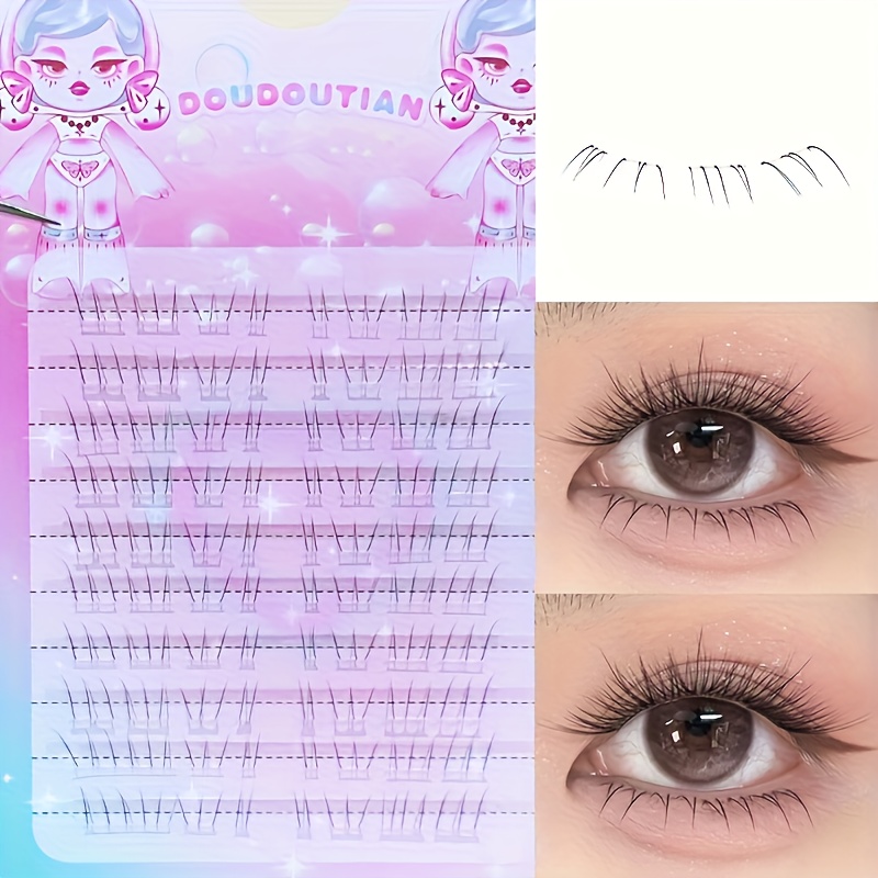 Eyelash Extension Natural - رموش سفلية على شكل مخلب القط