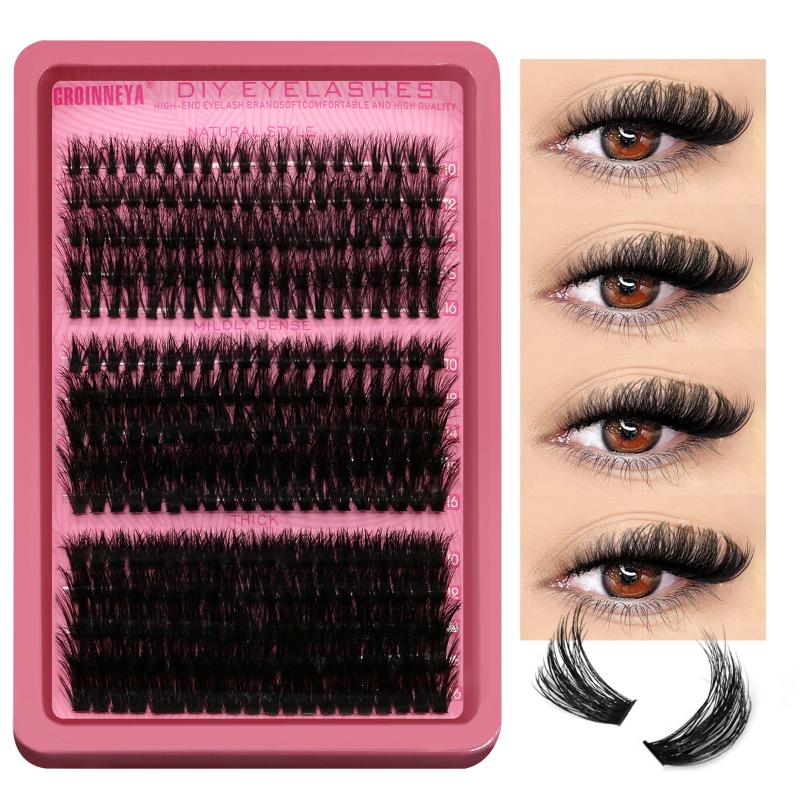 Eyelash Extension Cluster - طقم رموش عنقودية، رموش فردية، صينية