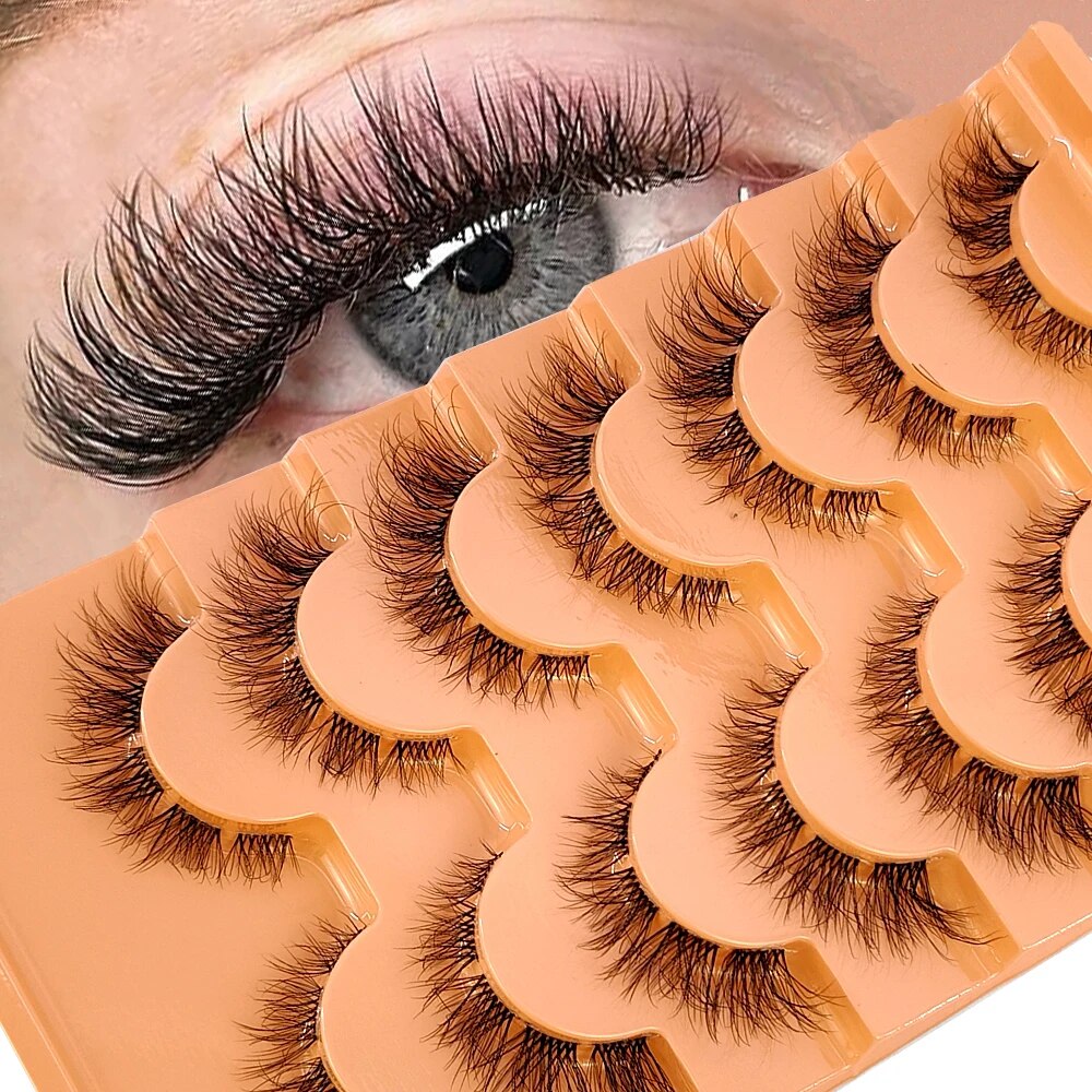 Eyelash Extension For Big Eyes - رموش المنك الاصطناعية الطبيعية ، وصلة