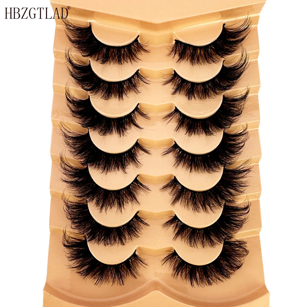 Eyelash Extension Volume Cat Eye - 7 أزواج من الرموش السميكة ذات