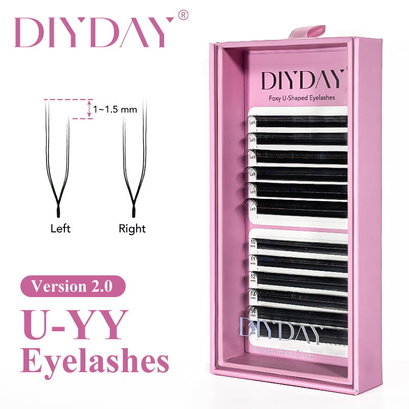رموش صناعية طبيعية على شكل حرف - مراجعة Eyelash Extension Yelix وسعره