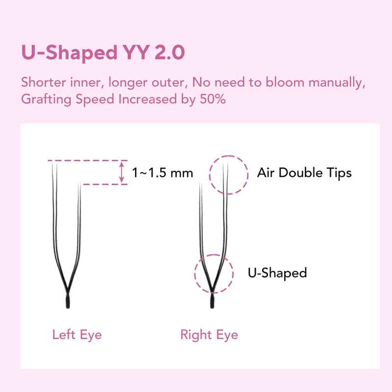 رموش صناعية طبيعية على شكل حرف - مراجعة Eyelash Extension Yelix وسعره