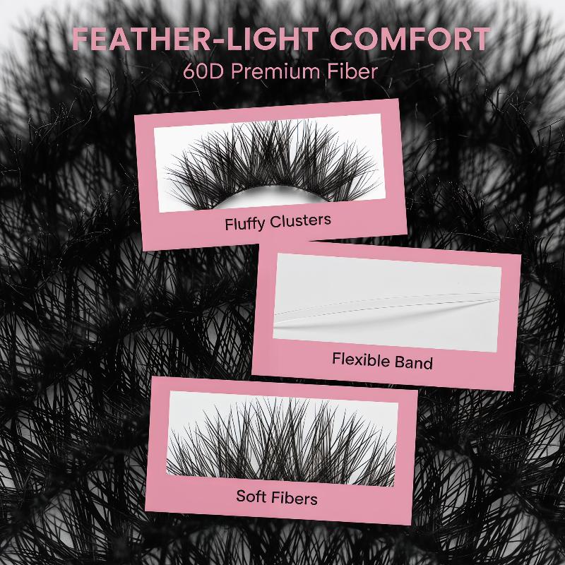 مجموعة واحدة من رموش فردية للت - مراجعة Lash Fan Volume وسعره