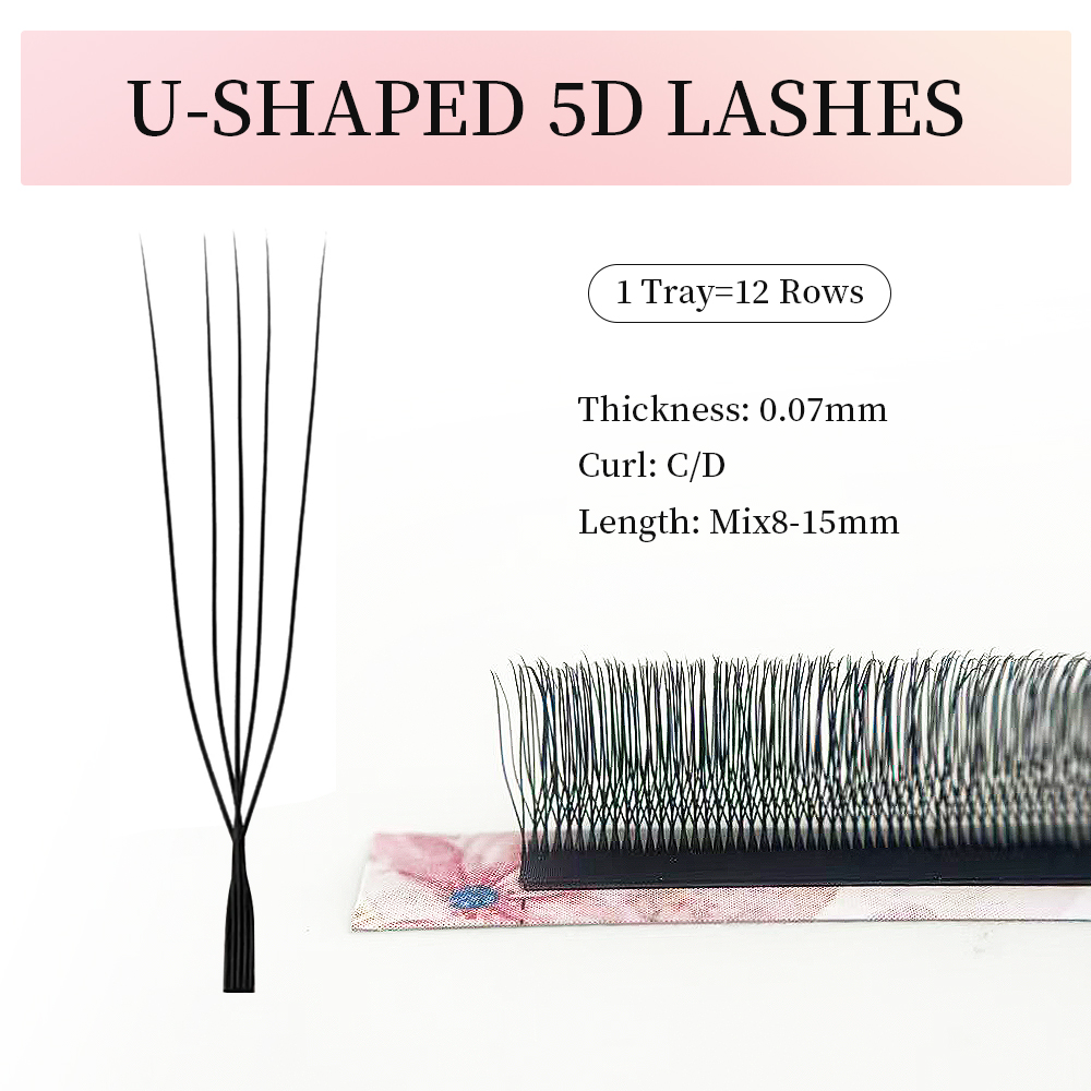 رموش على شكل حرف U من نوع YY 3 - مراجعة Eyelash Extension Yelix وسعره
