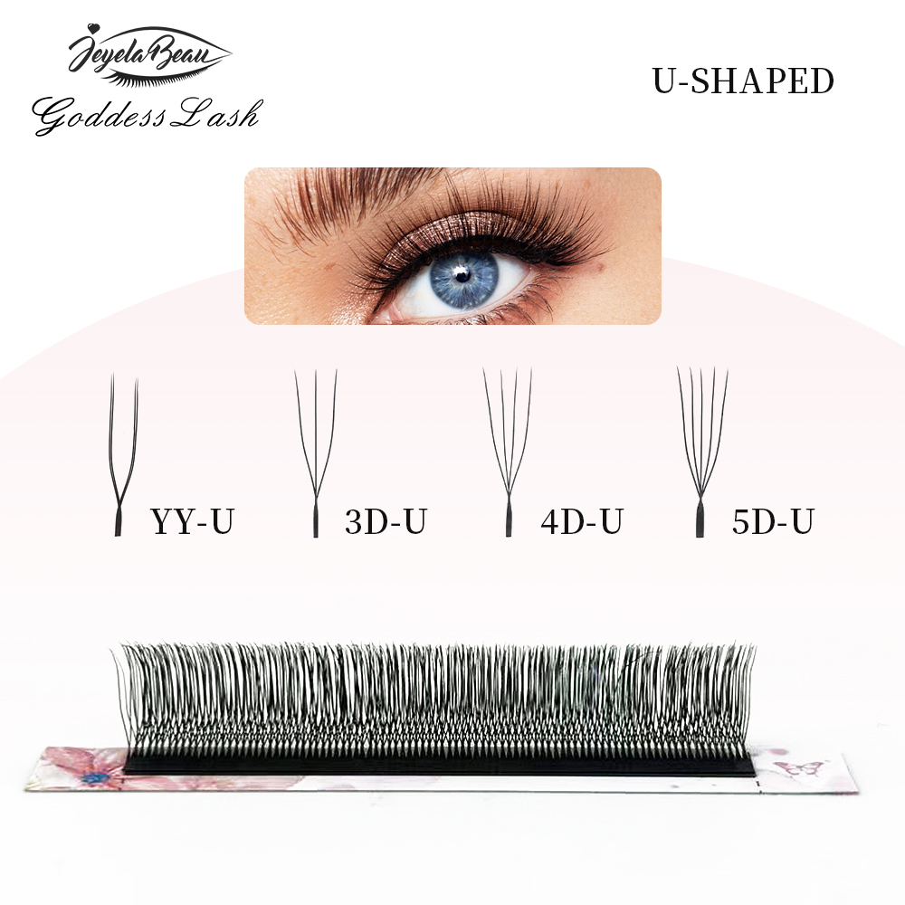 رموش على شكل حرف U من نوع YY 3 - مراجعة Eyelash Extension Yelix وسعره