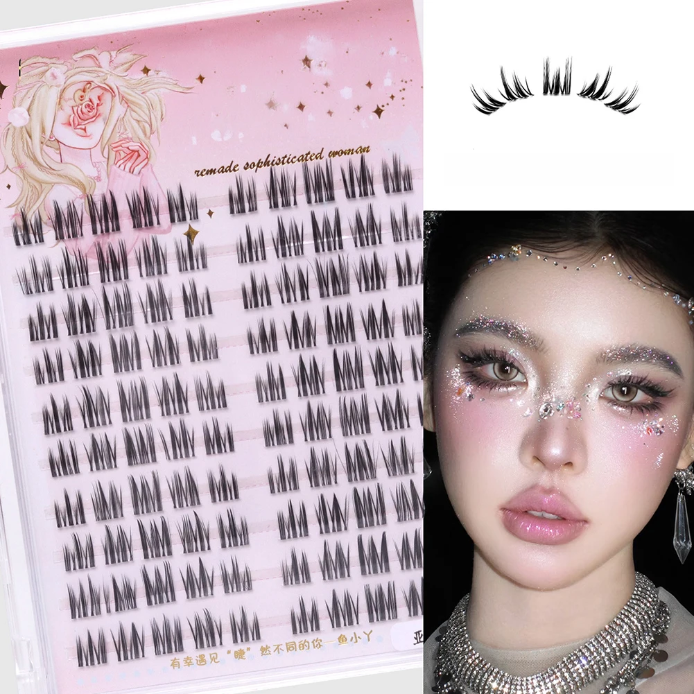 رموش علوية مقطعة ومتعددة الأجز - مراجعة Eyelash Extension For Big Eyes وسعره