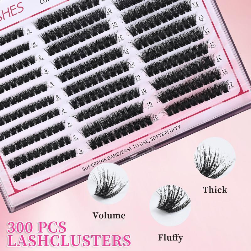 رموش عنقودية 30 صفًا، 8-16 مم، - مراجعة Eyelash Extension Cluster وسعره