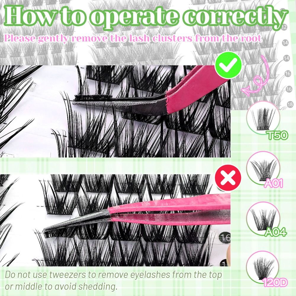 رموش صناعية بمظهر طبيعي، تصميم - مراجعة Eyelash Extension Cluster وسعره