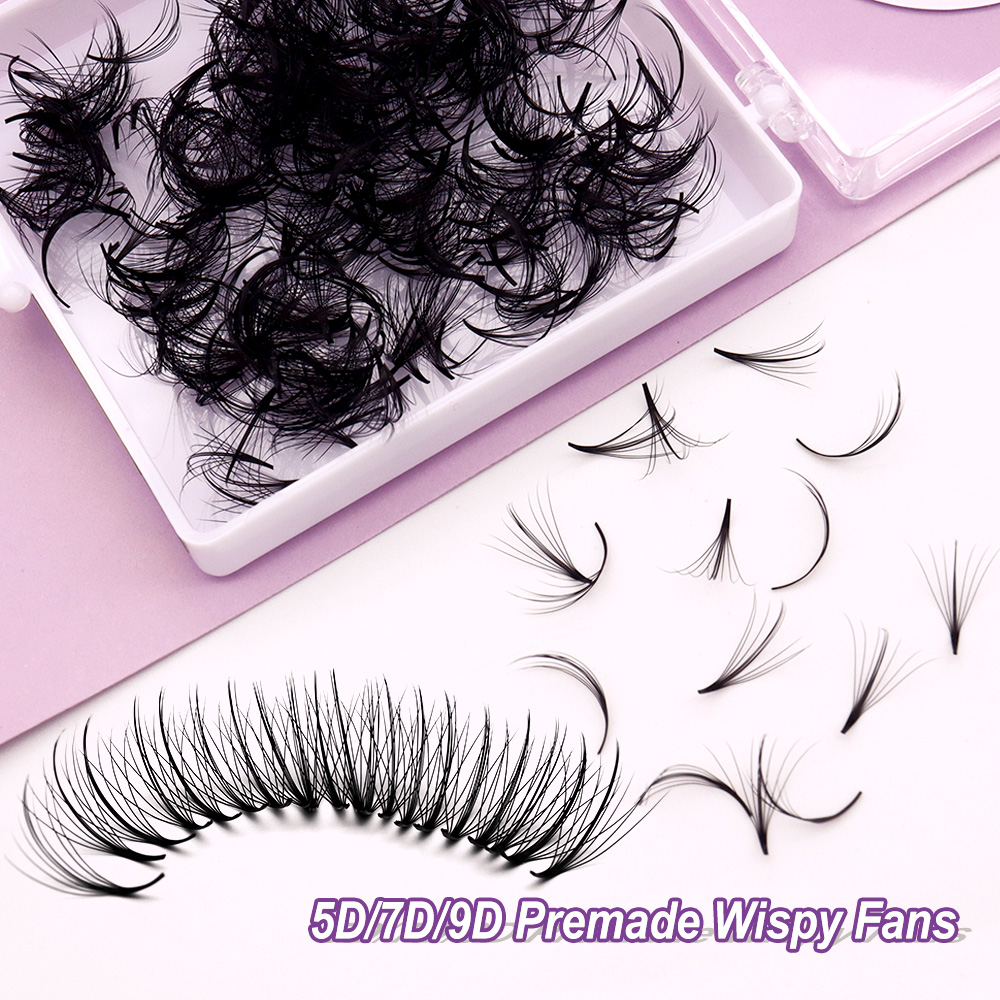 ملحقات رموش اصطناعية طبيعية مص - مراجعة Lash Fan Volume وسعره