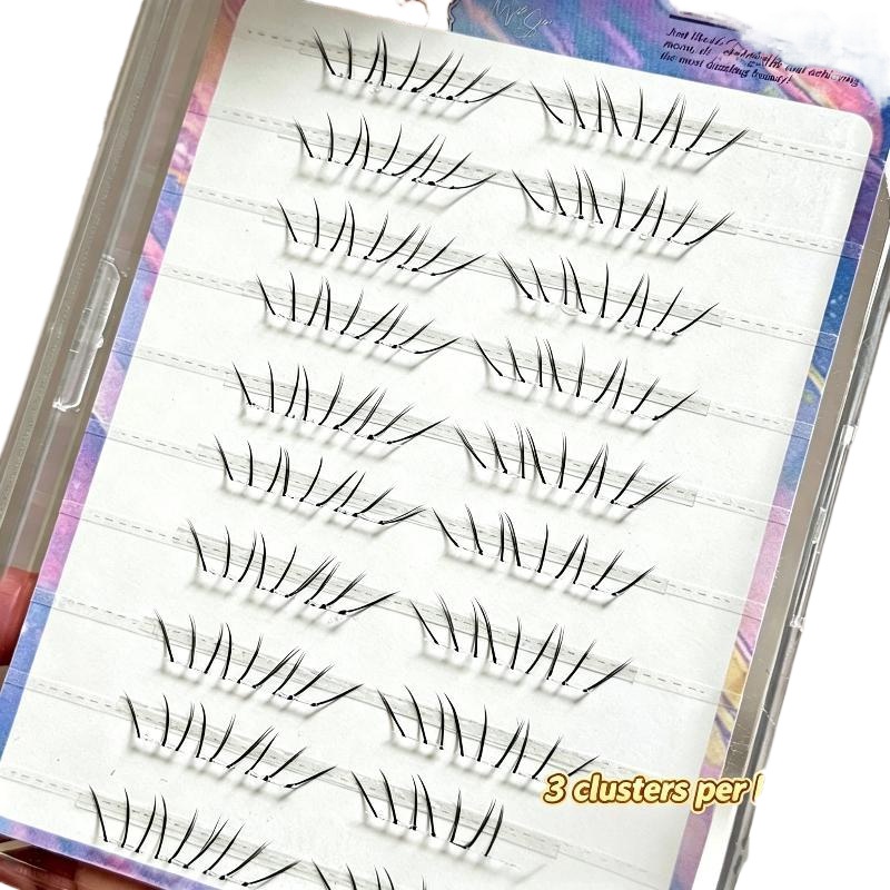 مجموعة واحدة من رموش العين الس - مراجعة Eyelash Extension Cluster وسعره