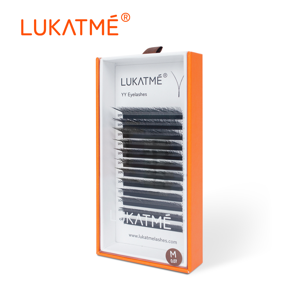 رموش LUKATME M/C/D Curl 7-14mm - مراجعة Eyelash Extension Yelix وسعره