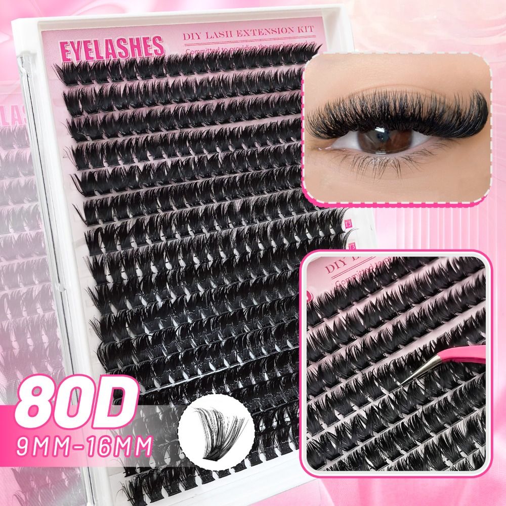 رموش صناعية بمظهر طبيعي، تصميم - مراجعة Eyelash Extension Cluster وسعره