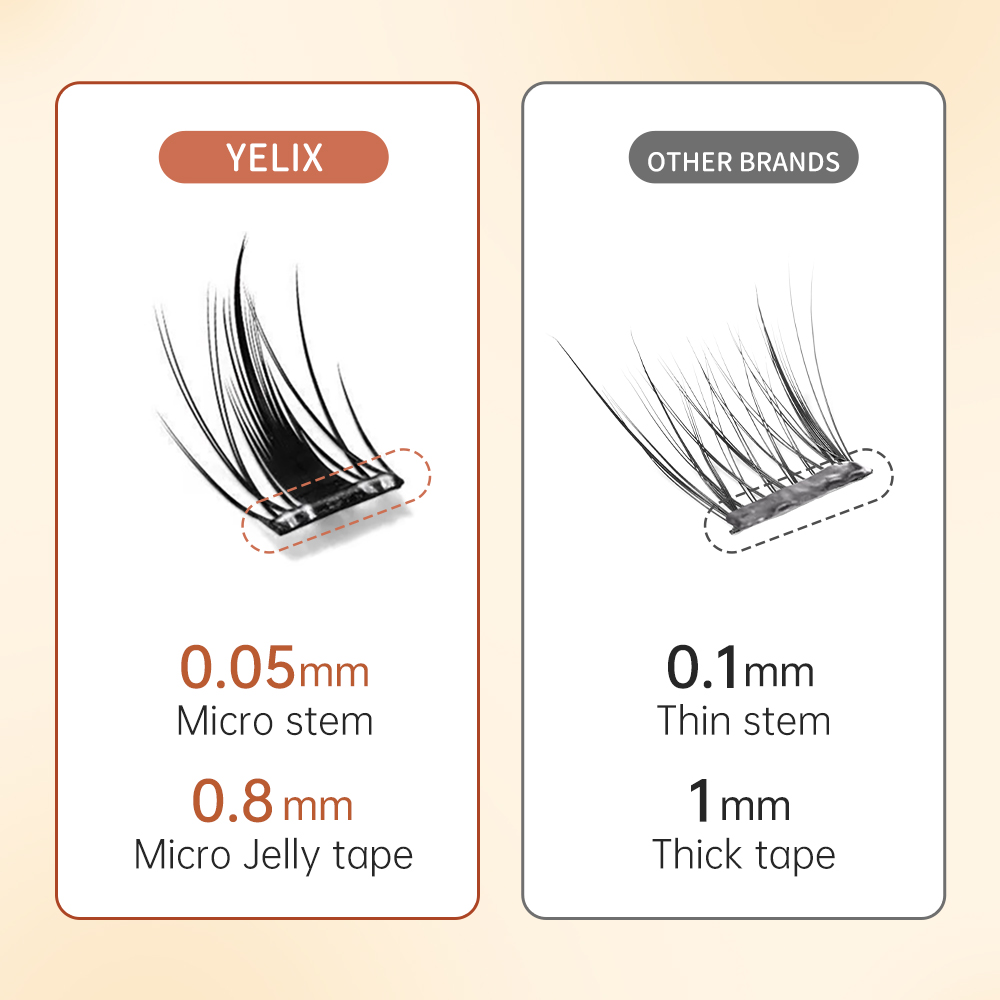 رموش صناعية متعددة الأنماط ذات - مراجعة Eyelash Extension Natural وسعره