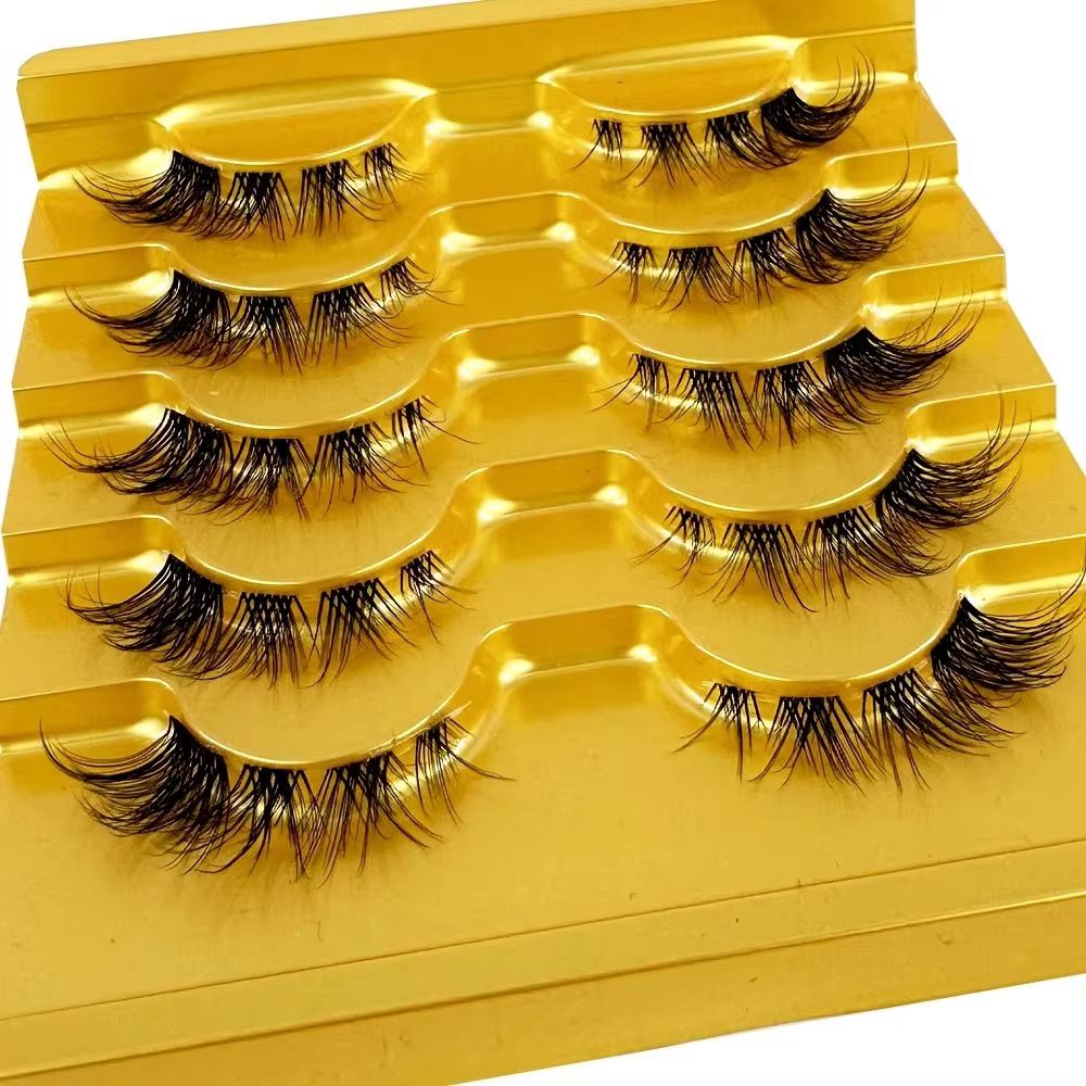 5 أزواج رموش بالمنك غير مرئية  - مراجعة Eyelash Extension For Big Eyes وسعره