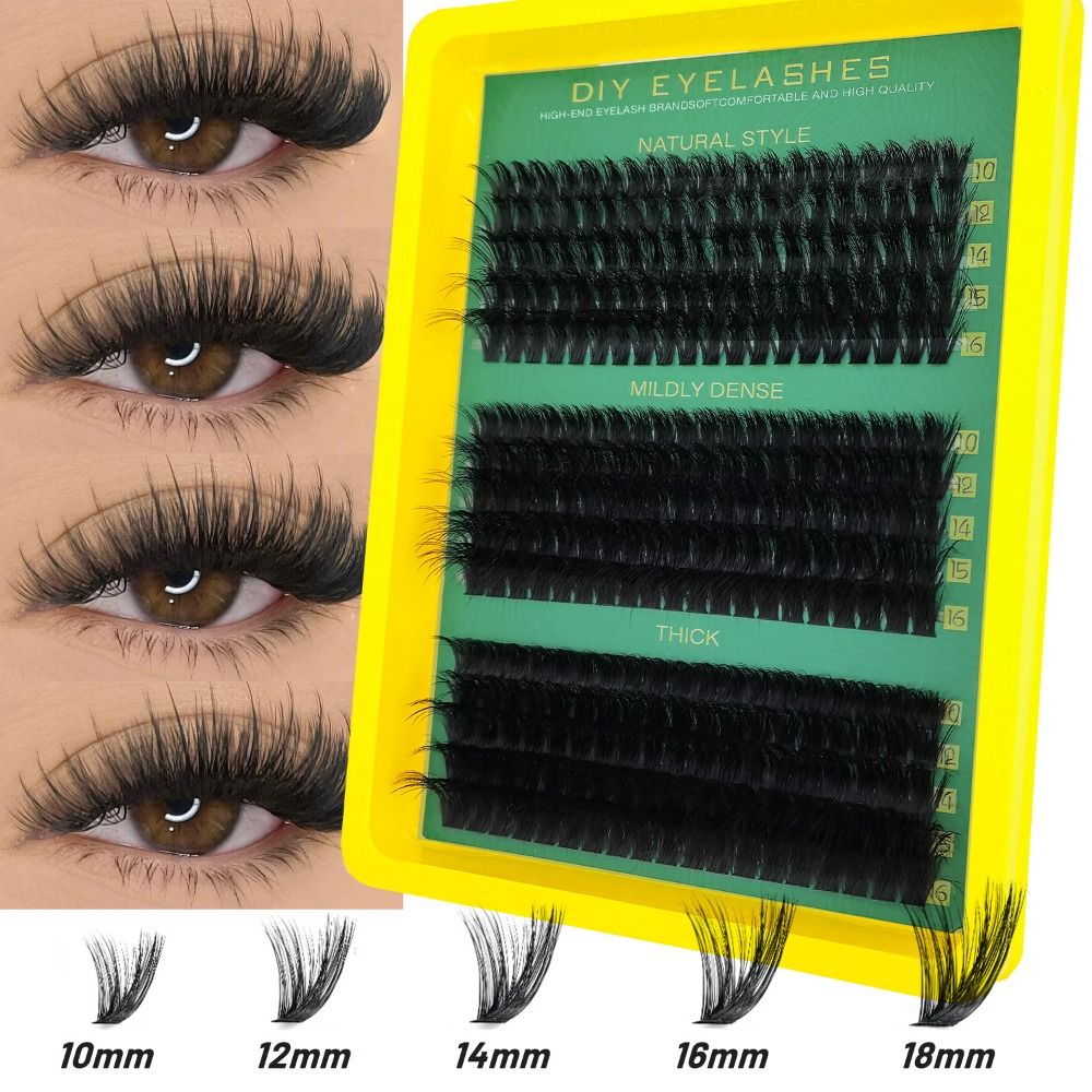 رموش صناعية بمظهر طبيعي، مجموع - مراجعة Eyelash Extension Cluster وسعره