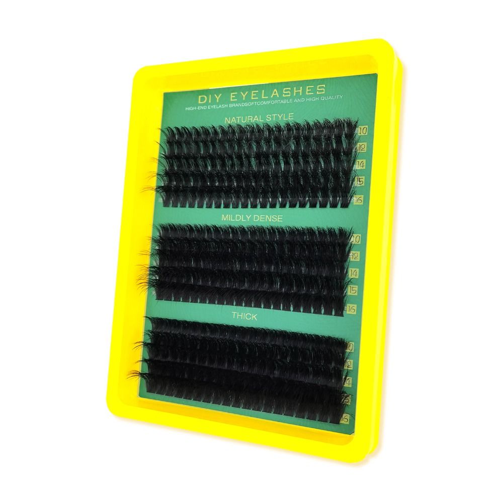 رموش صناعية بمظهر طبيعي، مجموع - مراجعة Eyelash Extension Cluster وسعره