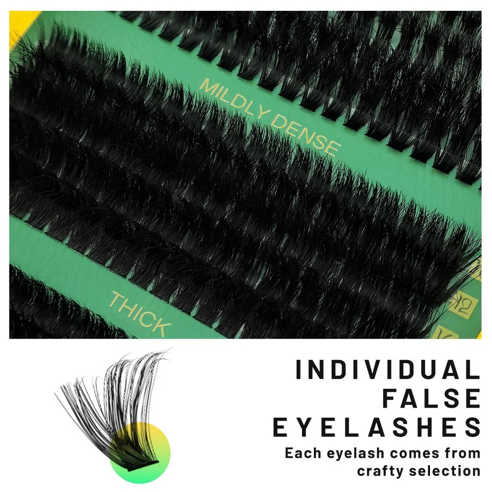 رموش صناعية بمظهر طبيعي، مجموع - مراجعة Eyelash Extension Cluster وسعره