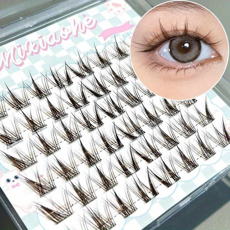 رموش ميكسياوهو البنية الفاتحة  - مراجعة Eyelash Extension Natural وسعره