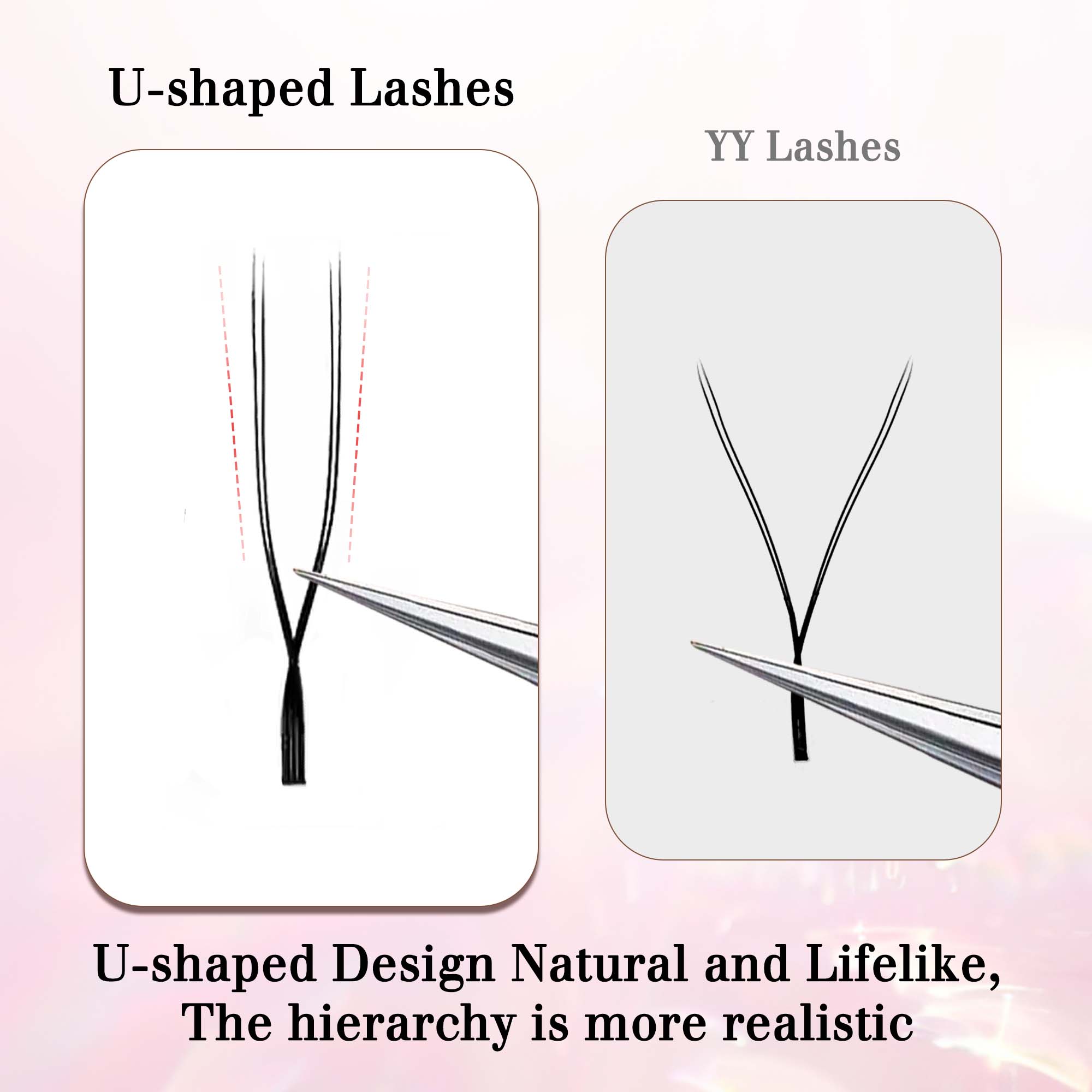 CoMango رموش على شكل زهرة متوا - مراجعة Eyelash Extension Yelix وسعره