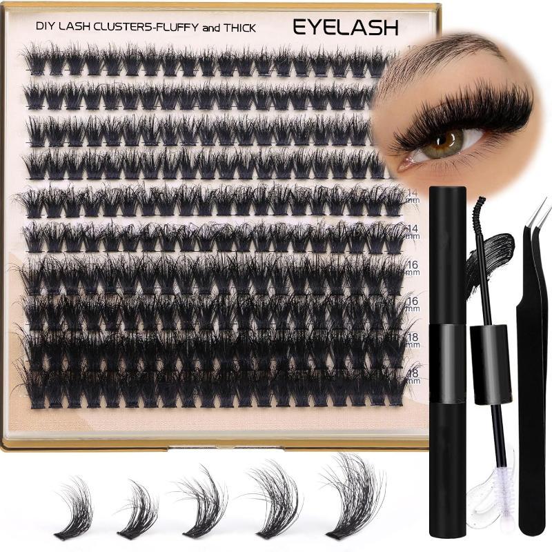 رموش كثيفة وناعمة جديدة للتركي - مراجعة Eyelash Extension Cluster وسعره