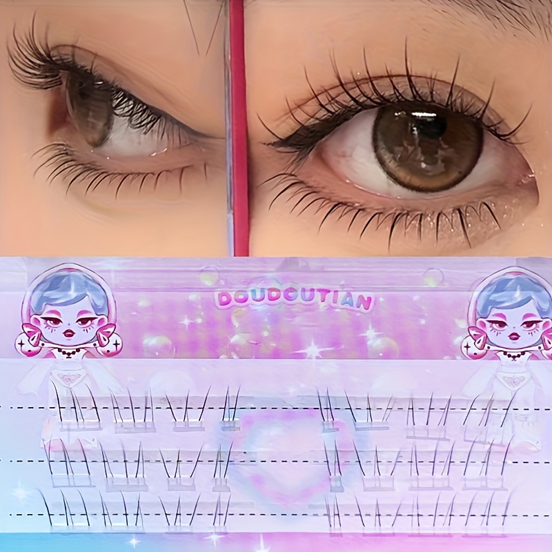 رموش سفلية على شكل مخلب القط م - مراجعة Eyelash Extension Natural وسعره