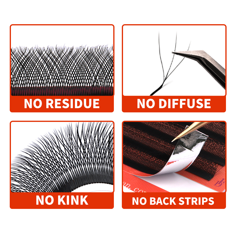 رموش FADVAN ثلاثية الأبعاد على - مراجعة Lash Fan Volume وسعره