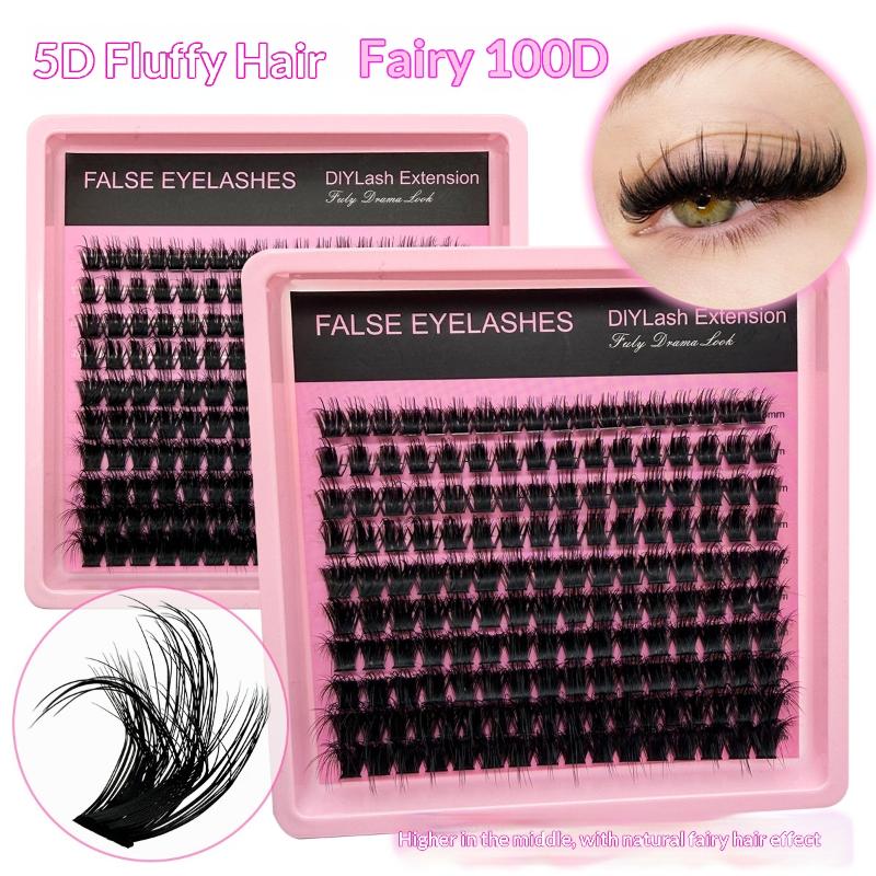 رموش كثيفة جديدة بـ 10 صفوف و1 - مراجعة Eyelash Extension Cluster وسعره