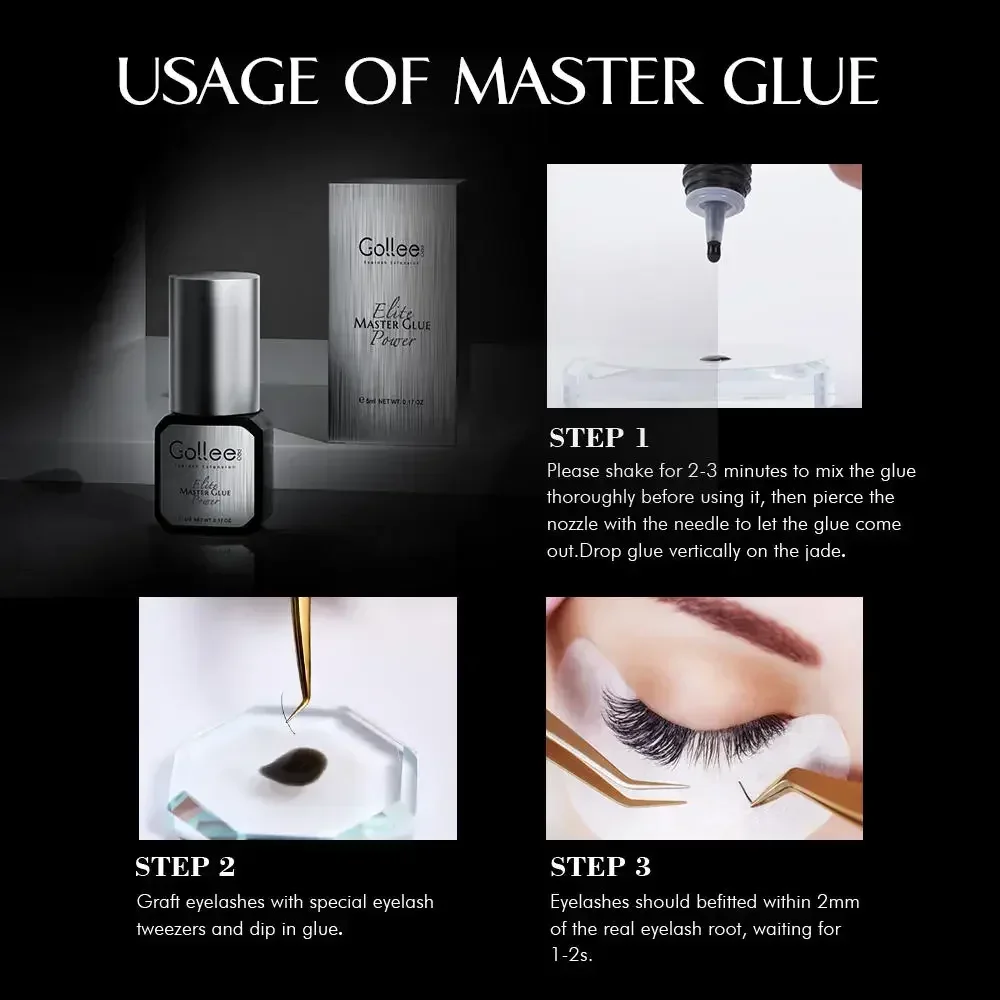Gollee-صمغ أسود قوي للغاية لتم - مراجعة Eyelash Extension Gel Remover وسعره