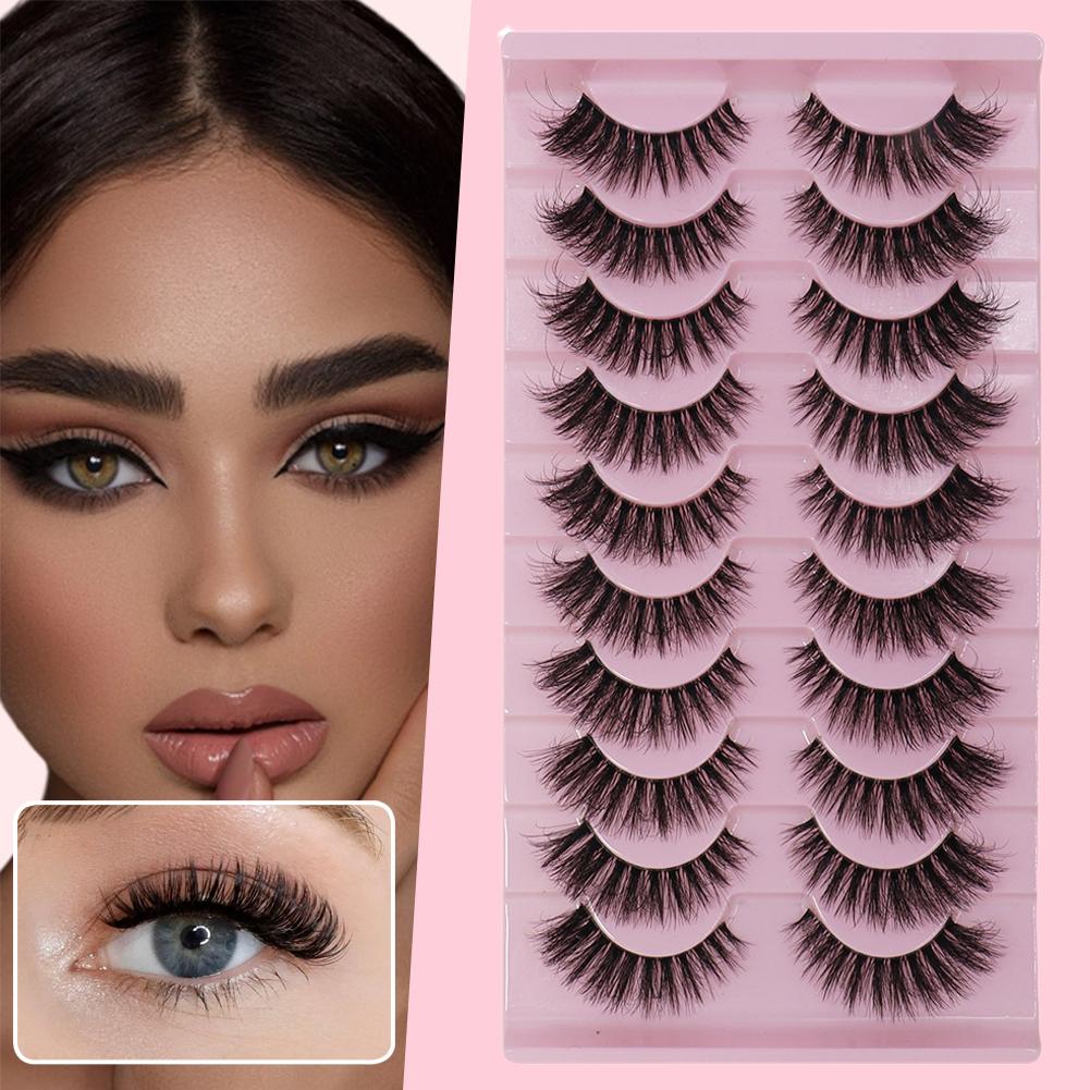رموش صناعية كاملة كثيفة وناعمة - مراجعة Eyelash Extension For Big Eyes وسعره