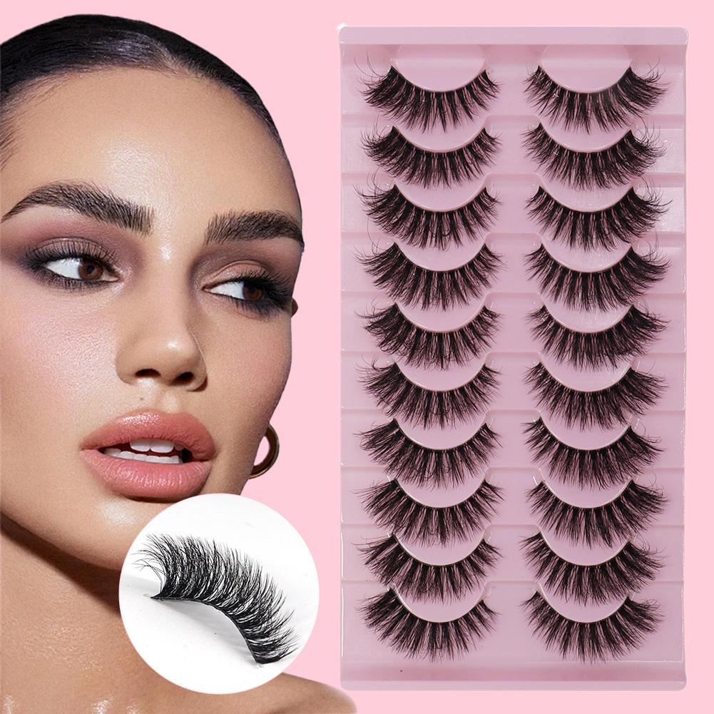 رموش صناعية كاملة كثيفة وناعمة - مراجعة Eyelash Extension For Big Eyes وسعره