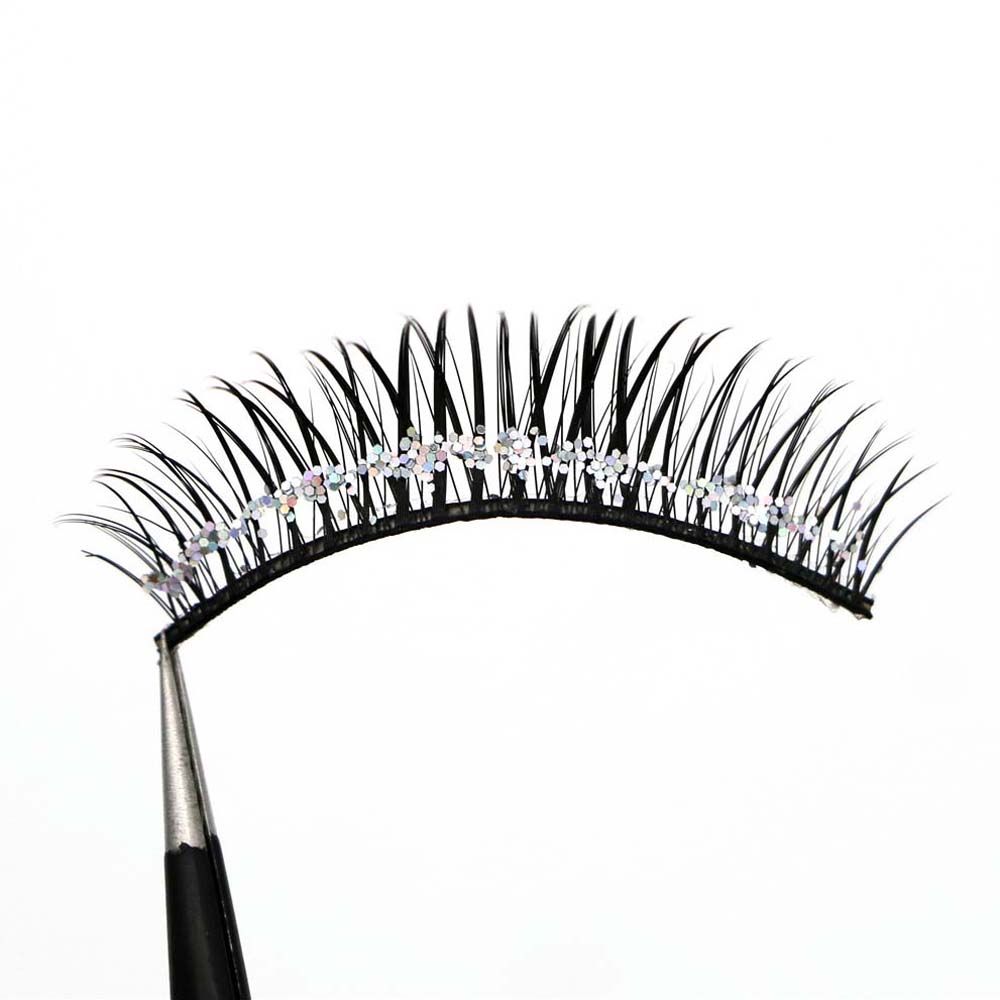 رموش صناعية مرصعة بالأحجار الك - مراجعة Eyelash Extension For Big Eyes وسعره