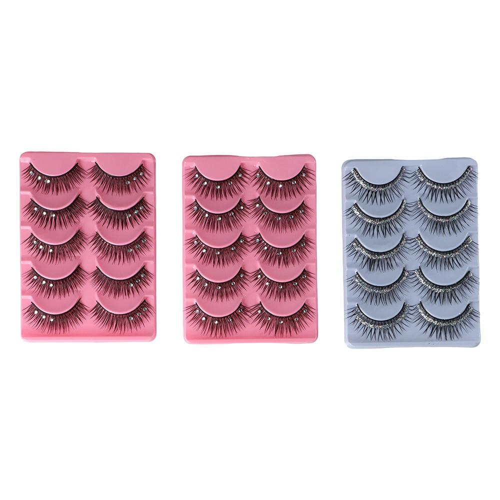 رموش صناعية مرصعة بالأحجار الك - مراجعة Eyelash Extension For Big Eyes وسعره