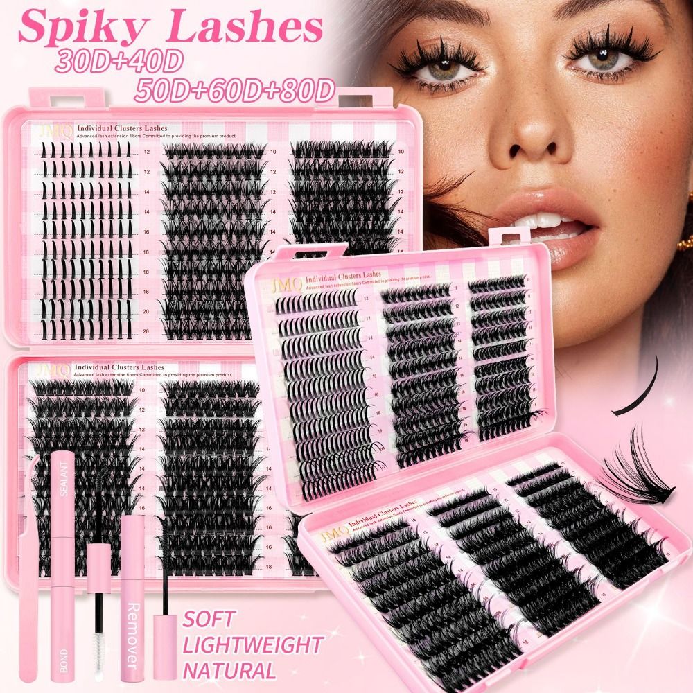 رموش صناعية بطول 9-16 مم، ثلاث - مراجعة Lash Fan Volume وسعره