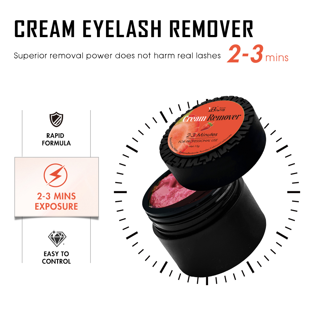 كريم إزالة الرموش من IWYBBeaut - مراجعة Eyelash Extension Gel Remover وسعره