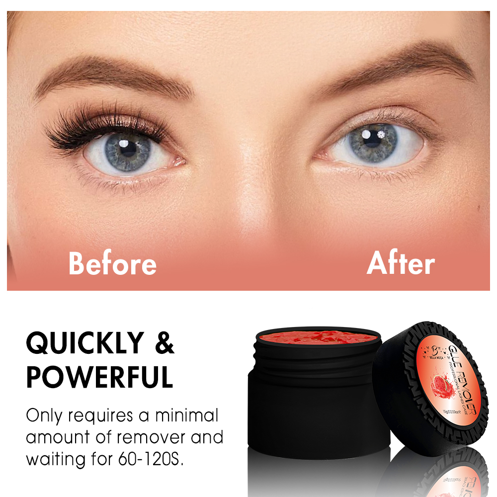 كريم إزالة الرموش من IWYBBeaut - مراجعة Eyelash Extension Gel Remover وسعره